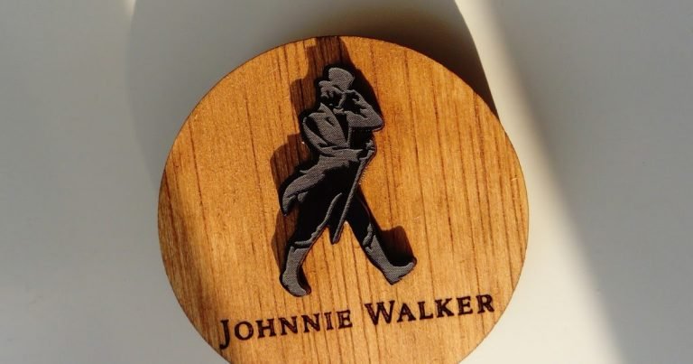 Custom made brooch for Johnnie Walker