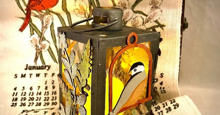 Bird Lantern 1-A Peek-a-Boo Project