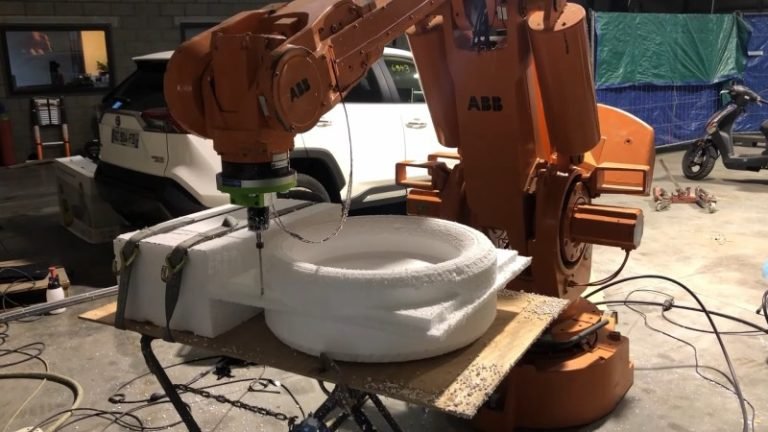 Retired Welding Robot Picks Up Side Hustle As CNC Router