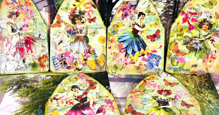 GSL Cuts: Fairies in the Flowers: A Peek-a-Boo Project