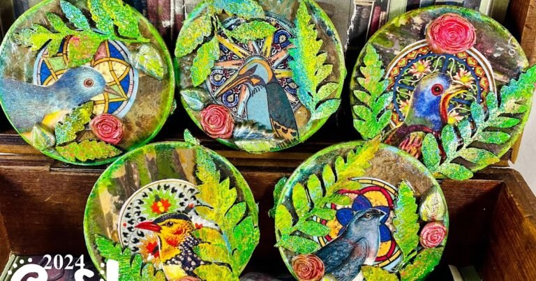 Double Sided Coins-A Peek-a-Boo Projection