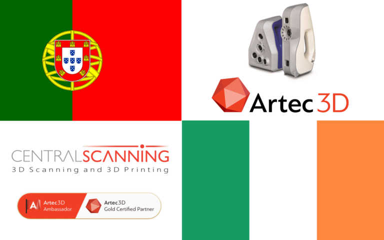 Artec 3D Printer Resellers In Portugal and Ireland