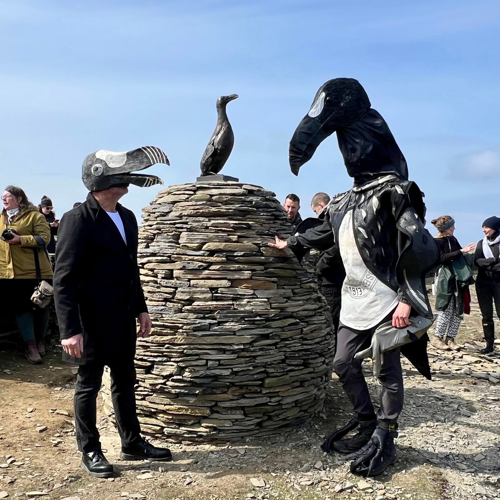 Honouring the Lost Great Auk: From 3D Scan to Bronze Memorial on Papa Westray 1 Great Auk 3