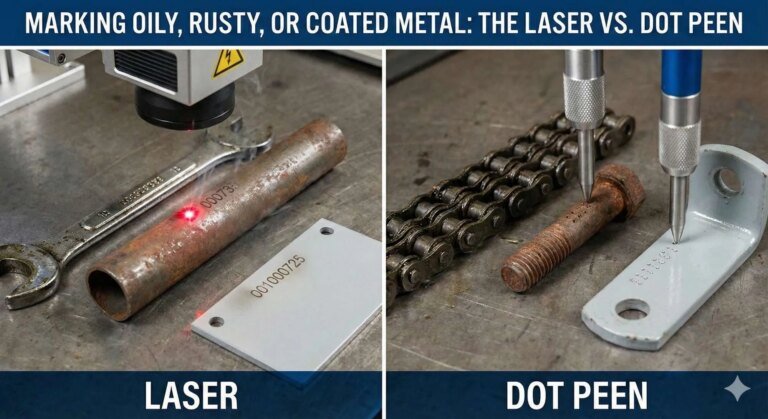 The Laser vs. Dot Peen