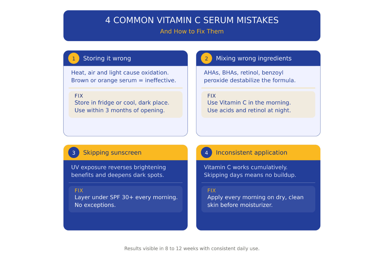 Why your vitamin C Serum isn't working